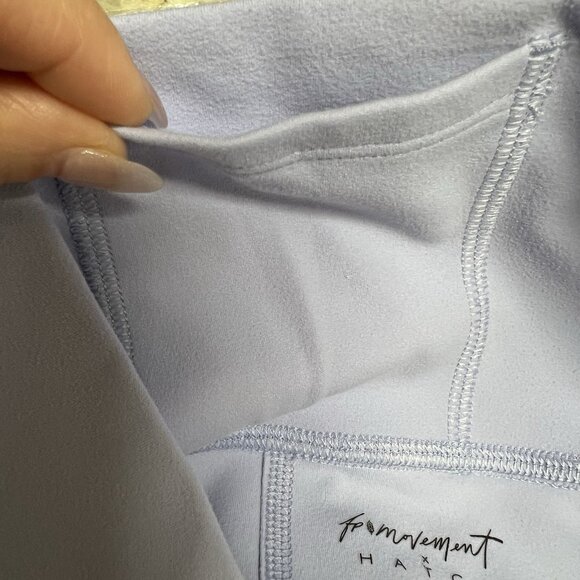 NWT $108 Free People x Hatch Never Better Maternity Leggings Medium Orchid Pants - Picture 9 of 14